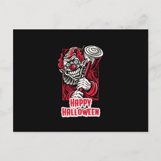 Happy Halloween Postcard (Front)
