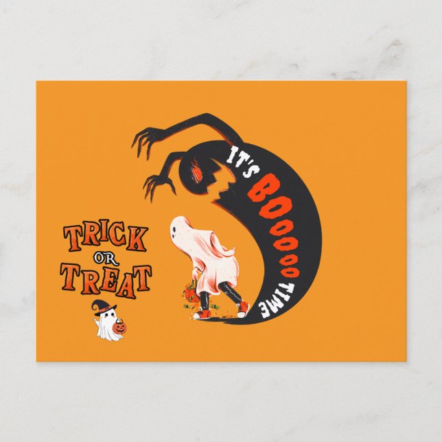 Happy Halloween Postcard (Front)