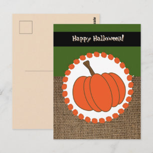 Happy Halloween Postcard