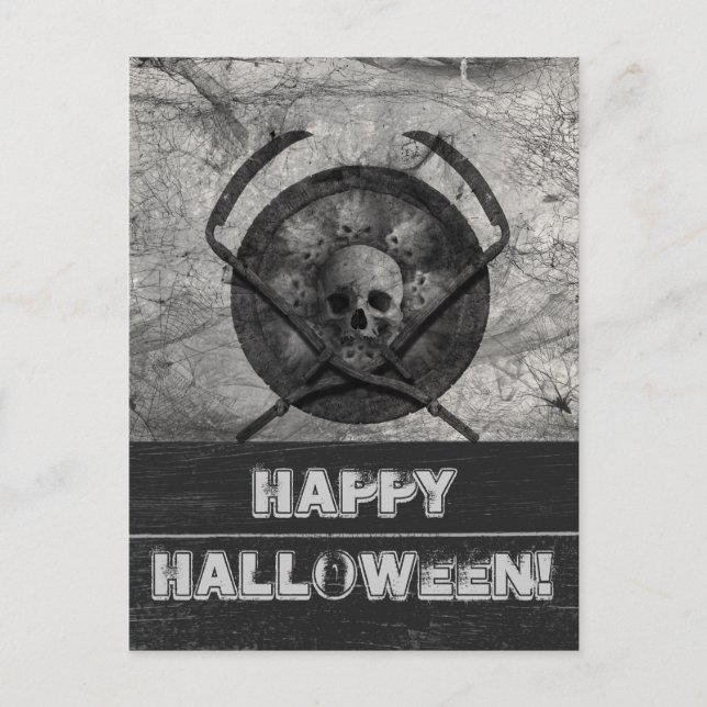 Happy Halloween Postcard (Front)