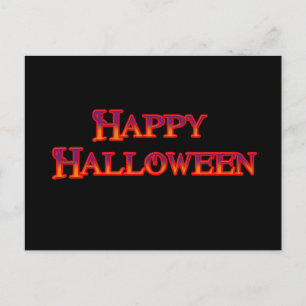 Happy Halloween Postcard