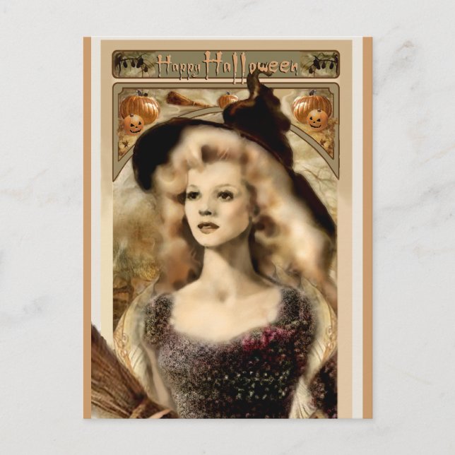 «Happy Halloween» Postcard (Front)