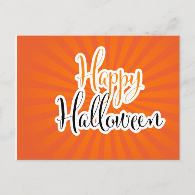 Happy Halloween  Postcard (Front)