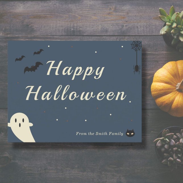 Happy Halloween Postcard (Happy Halloween Postcard)