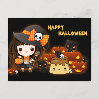 Happy Halloween Postcard