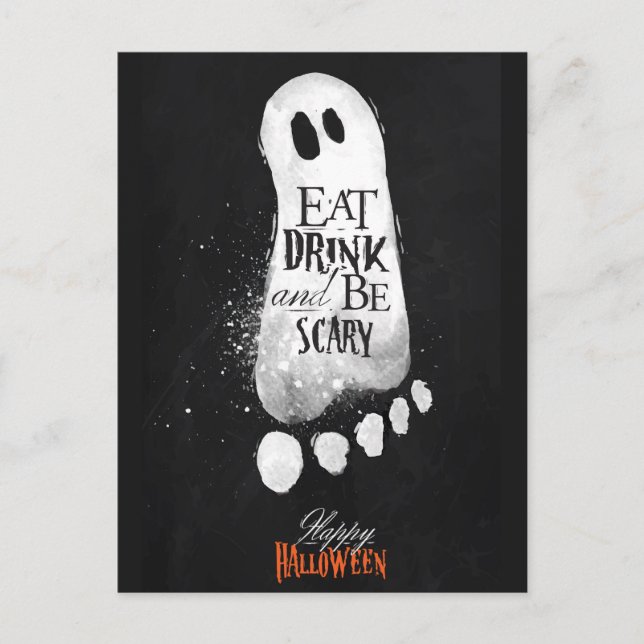 Happy Halloween Postcard (Front)