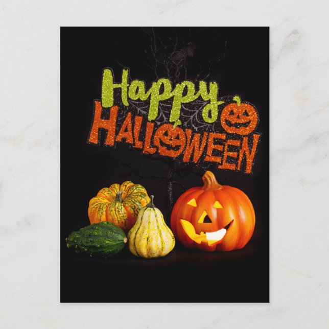 Happy Halloween Postcard (Front)