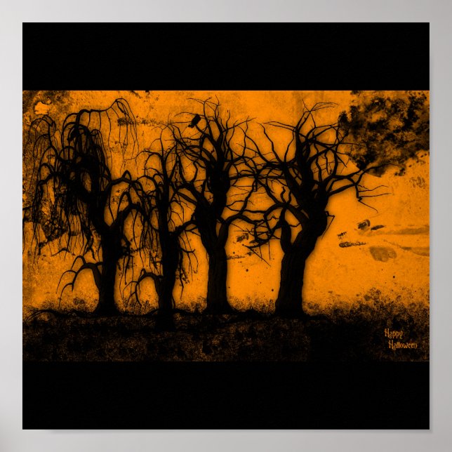 Happy Halloween Poster (Front)