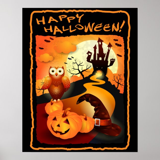 Happy Halloween! Poster (Front)