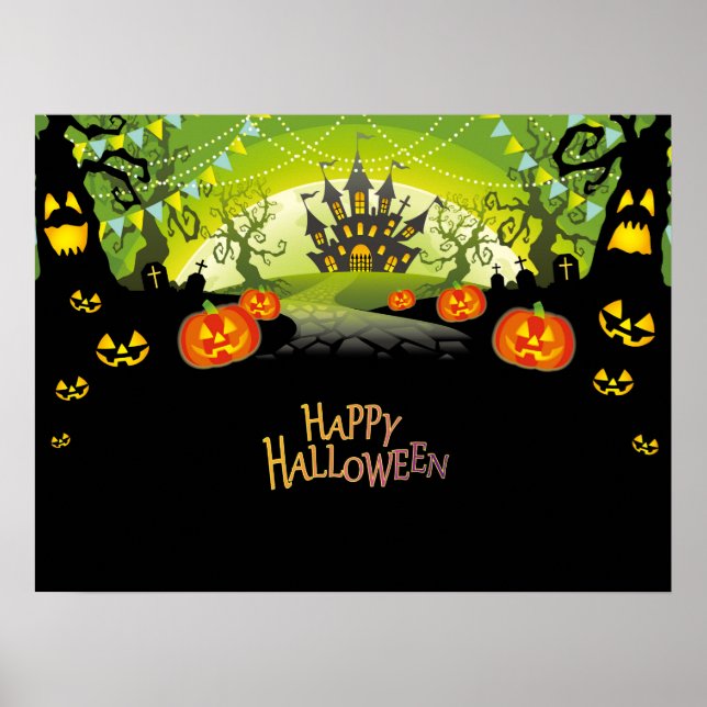 Happy Halloween Poster (Front)