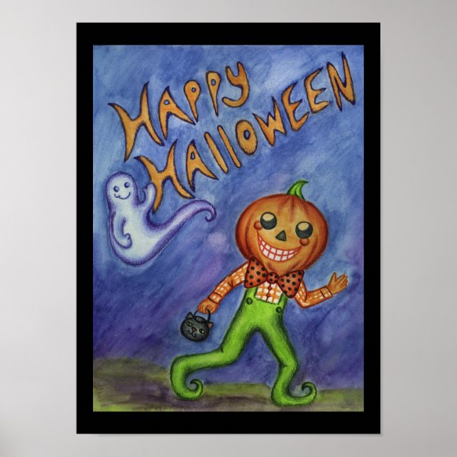 Happy Halloween Poster Art (Front)
