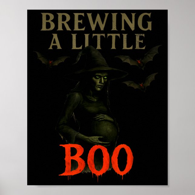 Happy Halloween Pregnant Baby Skeleton Soky Season Poster (Front)
