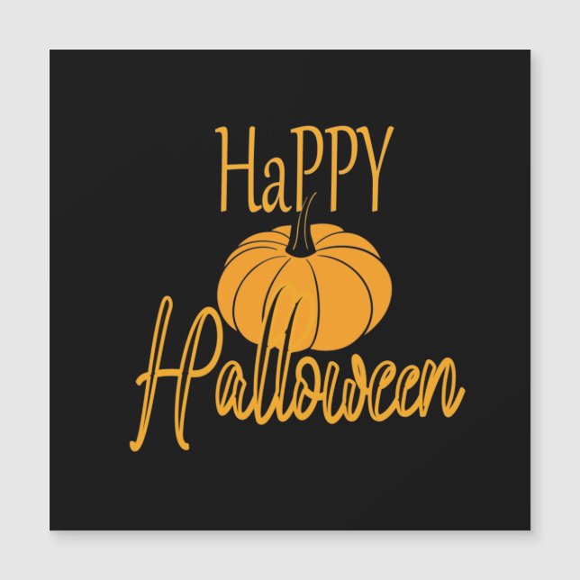 Happy Halloween Pumpkin (Front)