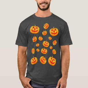 Happy Halloween Pumpkin Jack O Lanterns T-Shirt