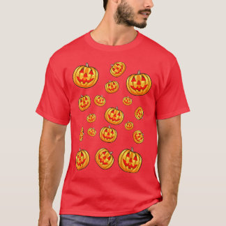 Happy Halloween Pumpkin Jack O Lanterns T-Shirt