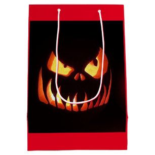 Happy Halloween Pumpkin Medium Gift Bag