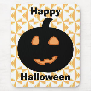 Happy Halloween Pumpkin Mouse Pad