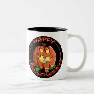 Happy Halloween Pumpkin Mug