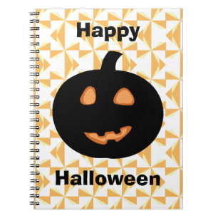 Happy Halloween Pumpkin Notebook