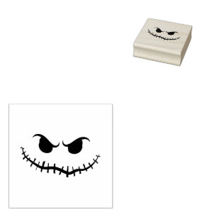Happy Halloween pumpkin  Rubber Stamp