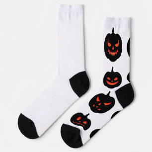 Happy Halloween Pumpkin  Socks