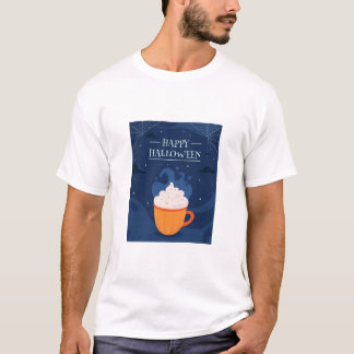 Happy Halloween Pumpkin Spice Coffee Mug Spooky  T-Shirt