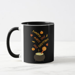 Happy Halloween Pumpkin Spice Makes Everything Nic Mug