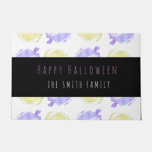 Happy Halloween Pumpkin Stamps Pattern Name  Doormat