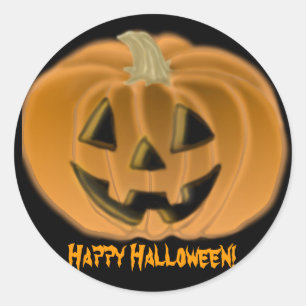 Happy Halloween Pumpkin Sticker