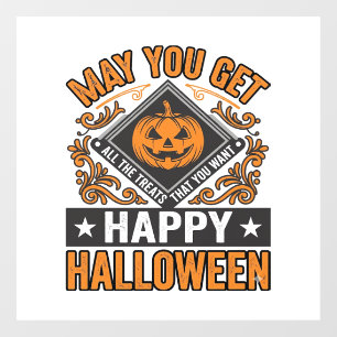 Happy Halloween Pumpkin Treats Vintage