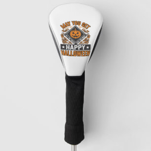 Happy Halloween Pumpkin Treats Vintage Golf Head Cover