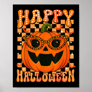 Happy Halloween Pumpkins Funny Costume For Trick O Poster