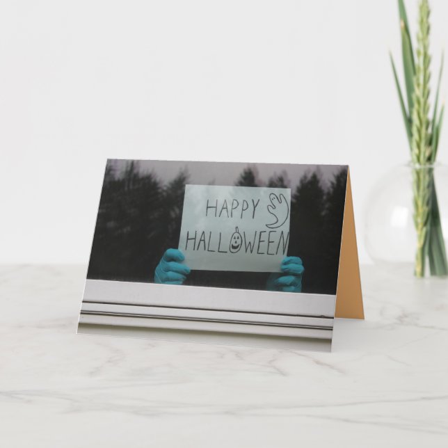 Happy Halloween Quarantine card (Front)