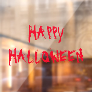 Happy Halloween red blood scary decorations 