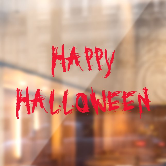 Happy Halloween red blood scary decorations  (Sheet 2)