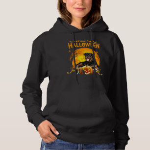 Happy Halloween Rottweiler Dog Pumpkin Costumes Th Hoodie