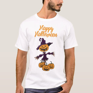 Happy Halloween Scarecrow T-Shirt