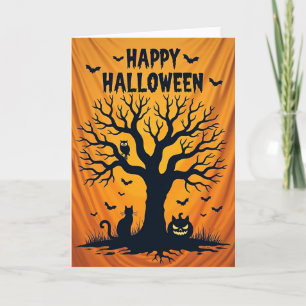 Happy Halloween Scary Card