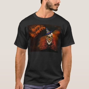 Happy Halloween Scary Clown T-Shirt
