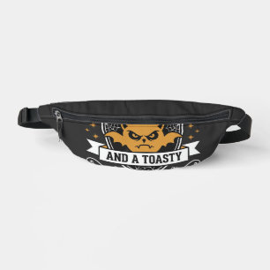 Happy Halloween Scary Dark Night Vector Design Bum Bags