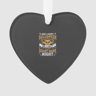 Happy Halloween Scary Dark Night Vector Design Ornament