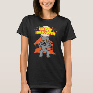 Happy Halloween  Scary Hallow's Eve Party Costume  T-Shirt