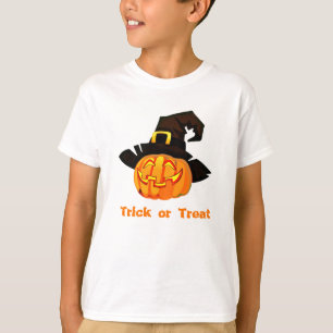 Happy Halloween Scary Pumpkin Trick or Treat T-Shirt