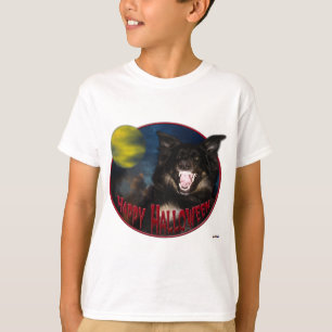 Happy Halloween Scary Wolf T-Shirt