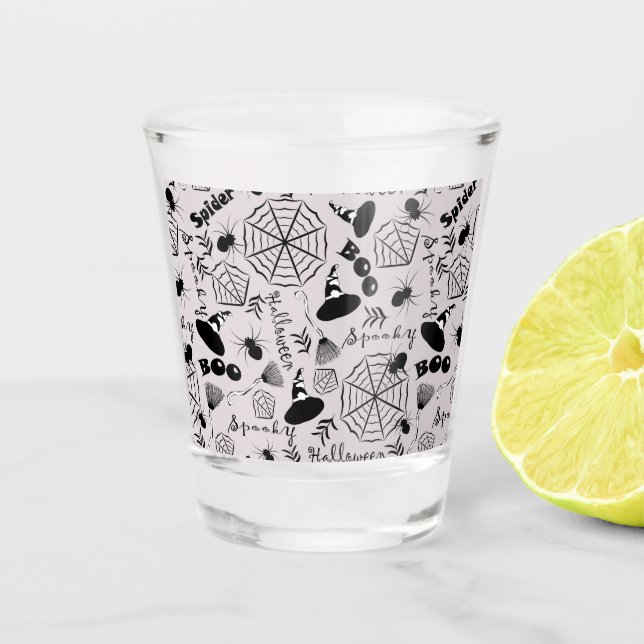 Happy Halloween Shot Glass (Front)