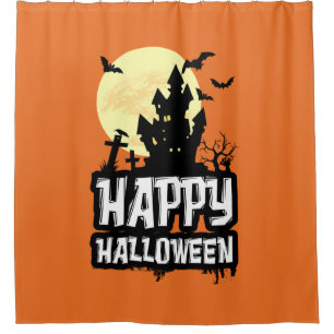 Happy Halloween Shower Curtain