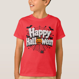 Happy Halloween Spider Boys T-Shirt