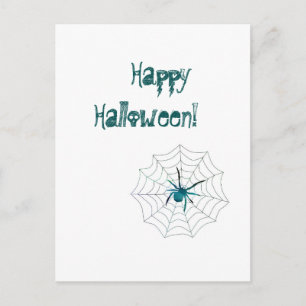 Happy Halloween Spider! Postcard