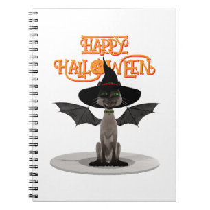 Happy Halloween. Spiral Photo Notebook