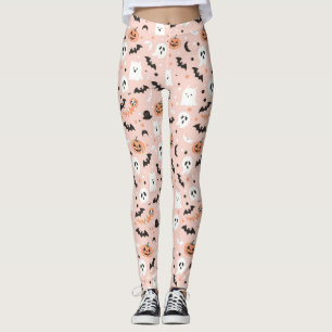 Happy Halloween Spooky Cute & Festive Halloween  Leggings